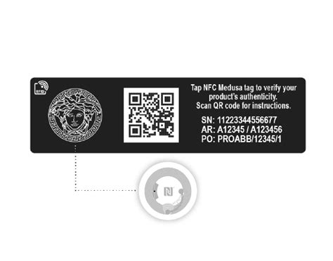 versace qr code check